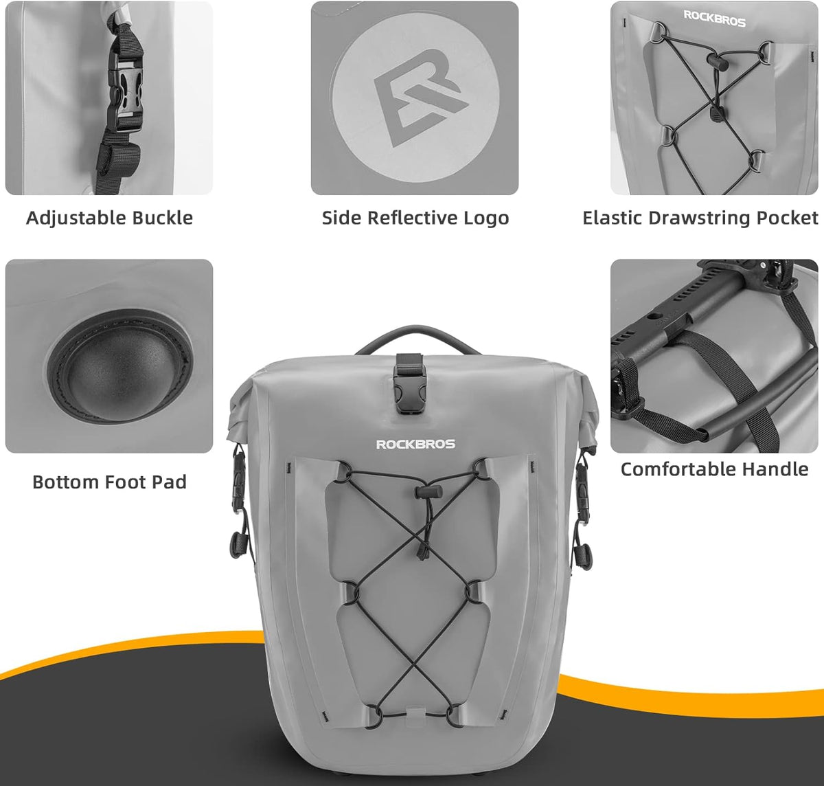 Bike Pannier Waterproof for Rear Rack