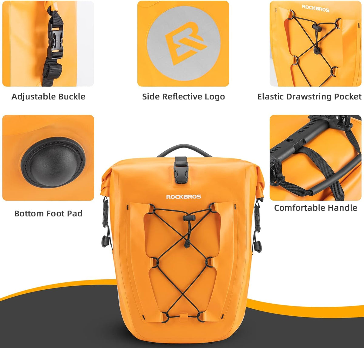 Bike Pannier Waterproof for Rear Rack