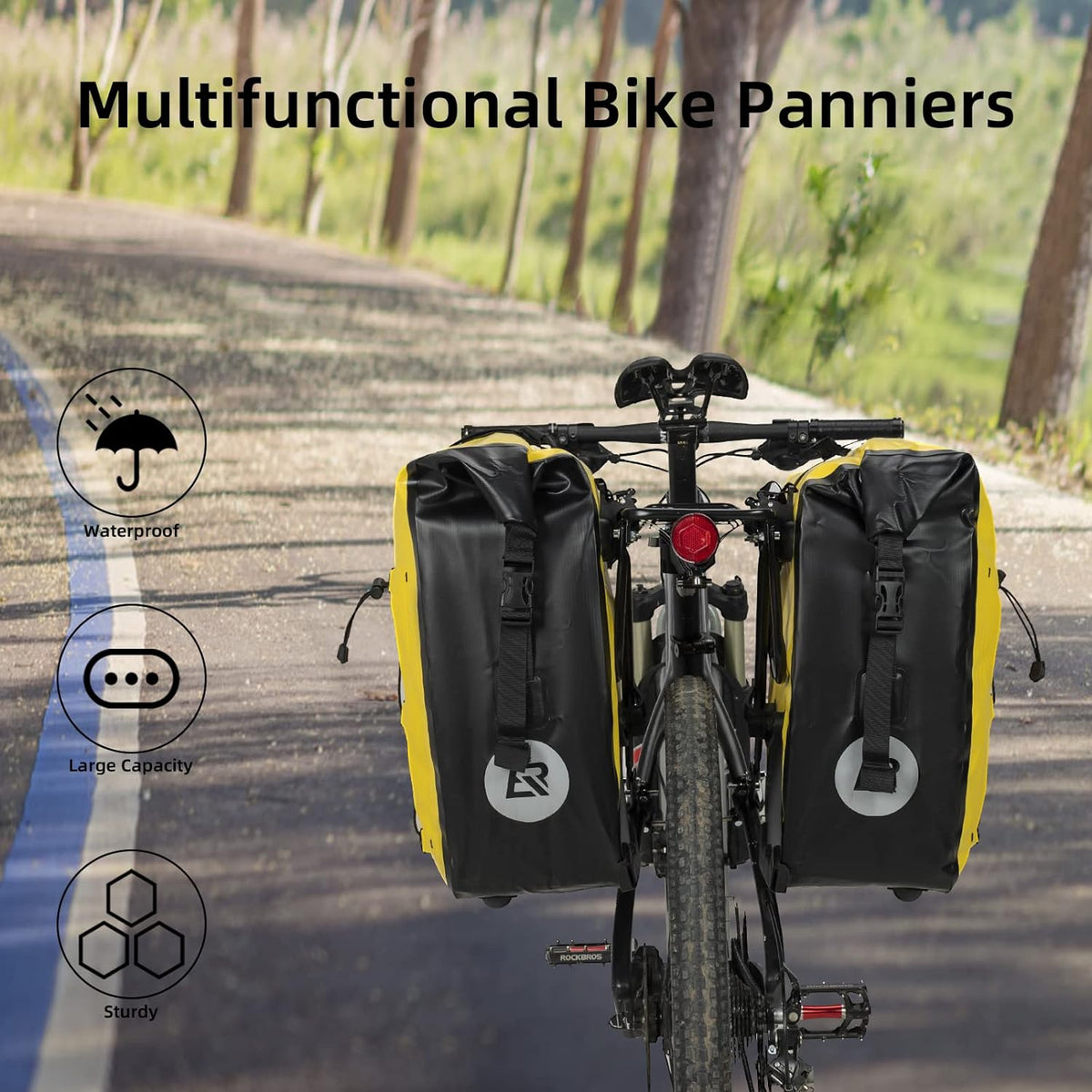 Bike Pannier Waterproof for Rear Rack