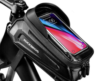 ROCKBROS EVA Waterproof Bike Phone Frame Bag for 6.8" Phones